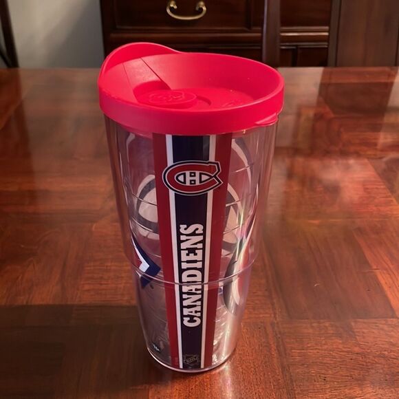 NHL Montreal Canadiens Tervis Thermal Hot or Cold Travel Cup Tumbler - Picture 2 of 11